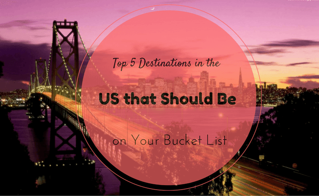 Top 5 Destinations in the US