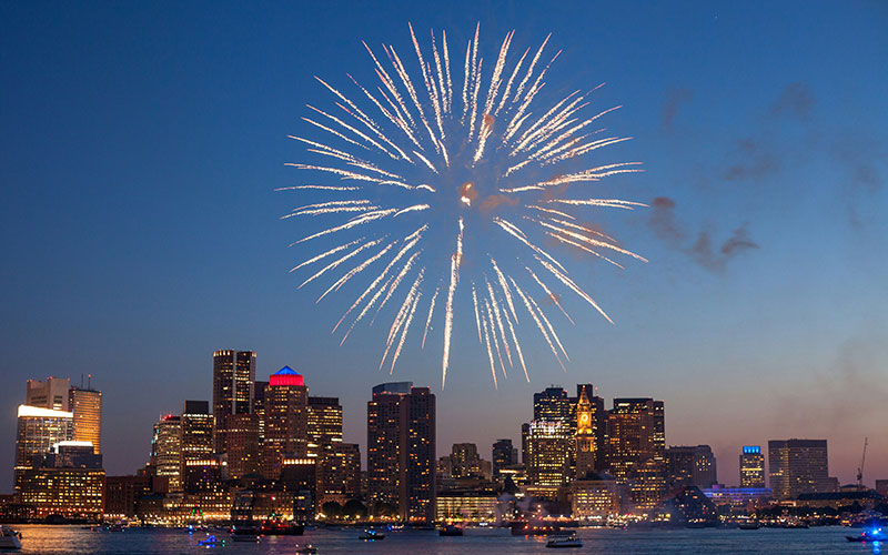 boston - new year