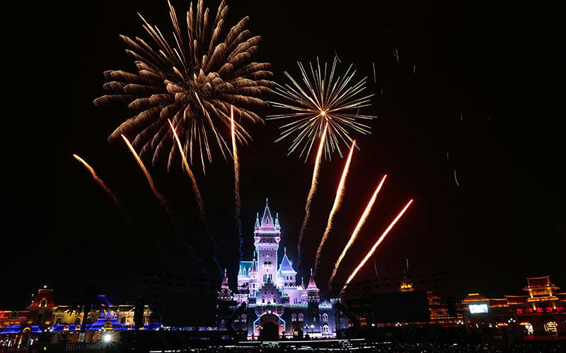 New Year's Fireworks at Walt Disney World